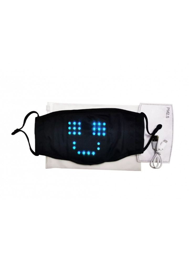 Индивидуальная маска для лица с LED дисплеем